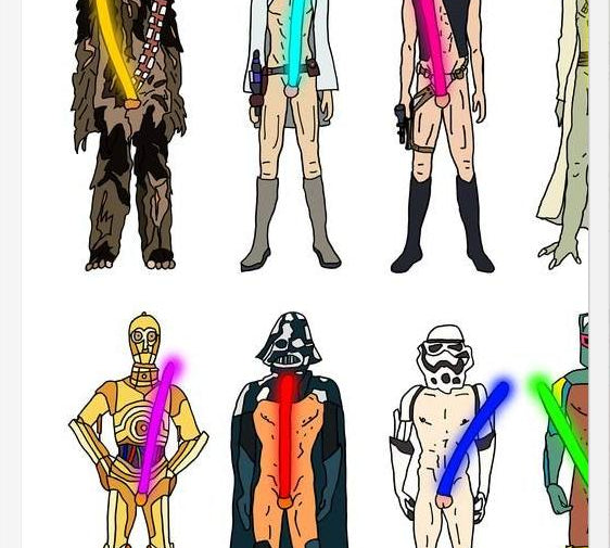 Cuadro Lightsabers