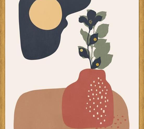 Cuadro Organic shapes 1