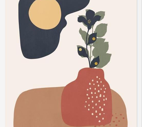 Cuadro Organic shapes 1