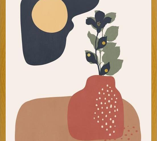 Cuadro Organic shapes 1