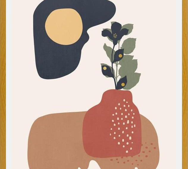 Cuadro Organic shapes 1