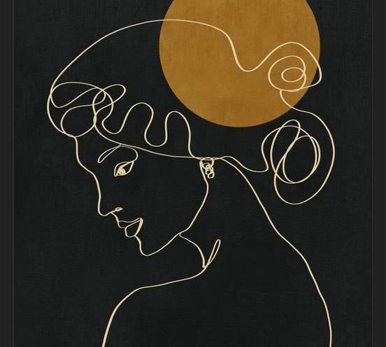 Cuadro Midnight portrait I