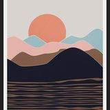 Cuadro Abstract Mountains 12