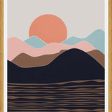 Cuadro Abstract Mountains 12