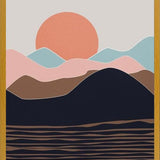 Cuadro Abstract Mountains 12