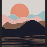 Cuadro Abstract Mountains 12