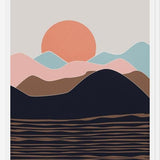 Cuadro Abstract Mountains 12