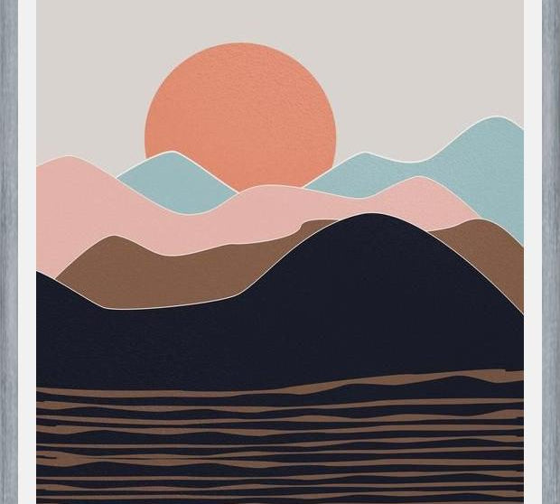 Cuadro Abstract Mountains 12