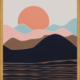 Cuadro Abstract Mountains 12