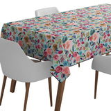 Mantel de Hule Sweet Roses Romance Blue