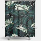 Cortina de Baño Tropical Jungle Night