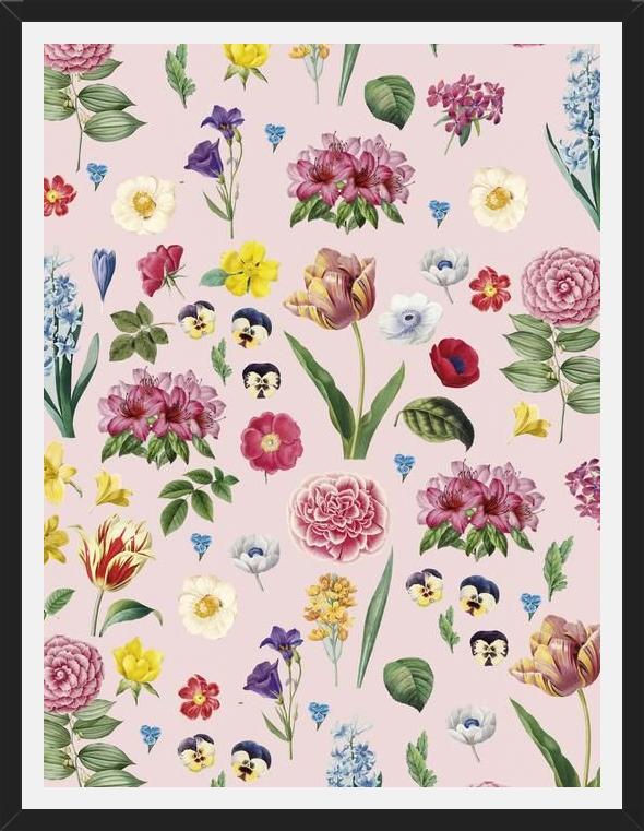 Cuadro Pink Flowers