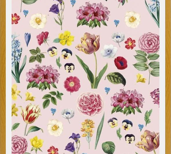 Cuadro Pink Flowers