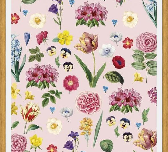Cuadro Pink Flowers