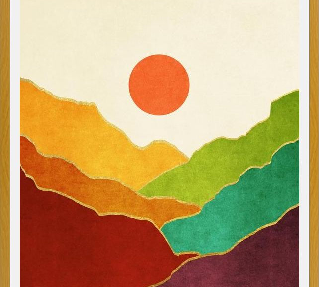 Cuadro Minimal Landscape 11