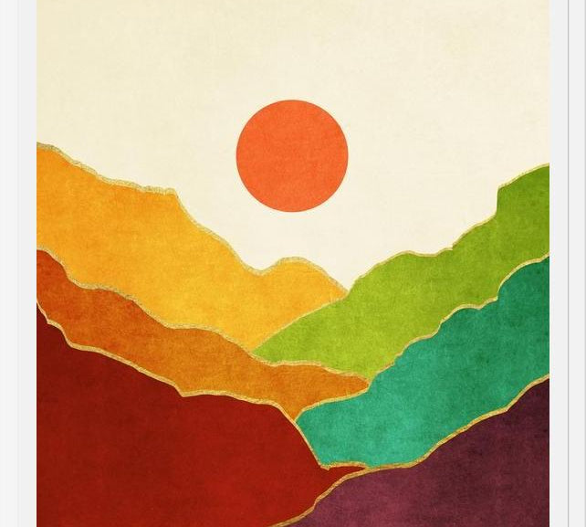 Cuadro Minimal Landscape 11