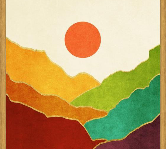 Cuadro Minimal Landscape 11