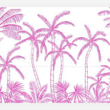 Cuadro Palmeras Pink