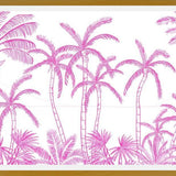 Cuadro Palmeras Pink