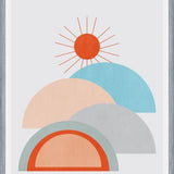 Cuadro Minimal vintage sunny landscape