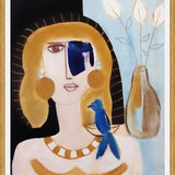 Cuadro Woman, what do you see?