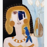 Cuadro Woman, what do you see?