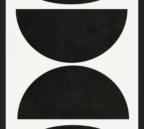 Cuadro ABSTRACT AND GEOMETRIC SHAPES 03BW