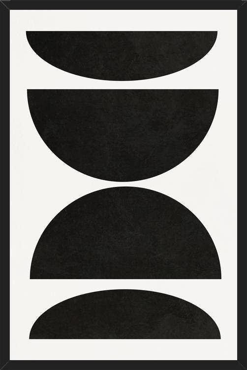 Cuadro ABSTRACT AND GEOMETRIC SHAPES 03BW