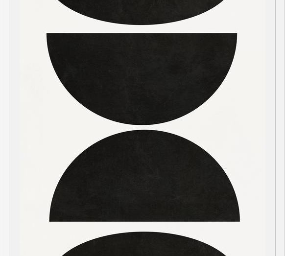 Cuadro ABSTRACT AND GEOMETRIC SHAPES 03BW
