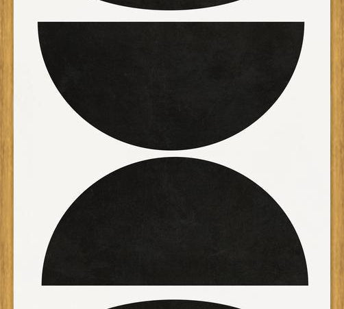 Cuadro ABSTRACT AND GEOMETRIC SHAPES 03BW
