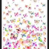 Cuadro Spring Watercolor Butterflies