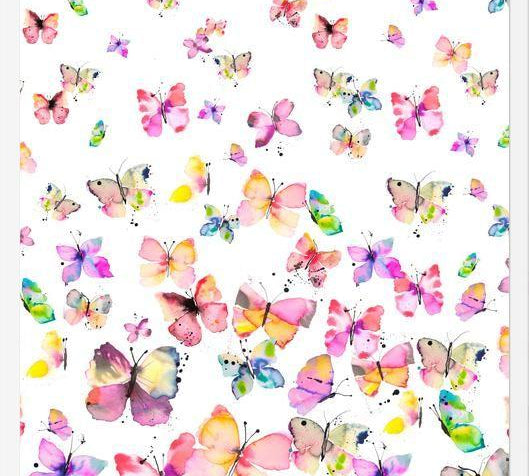 Cuadro Spring Watercolor Butterflies