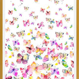 Cuadro Spring Watercolor Butterflies