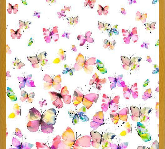 Cuadro Spring Watercolor Butterflies