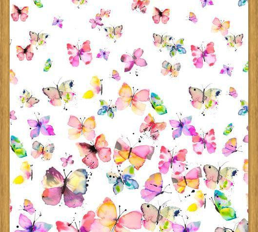 Cuadro Spring Watercolor Butterflies