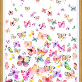 Cuadro Spring Watercolor Butterflies