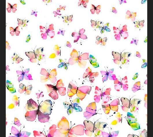 Cuadro Spring Watercolor Butterflies