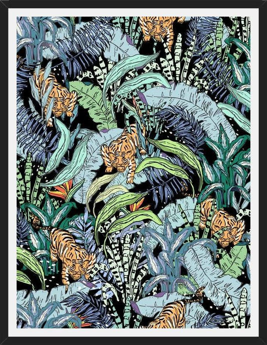 Cuadro Jungle Leopard
