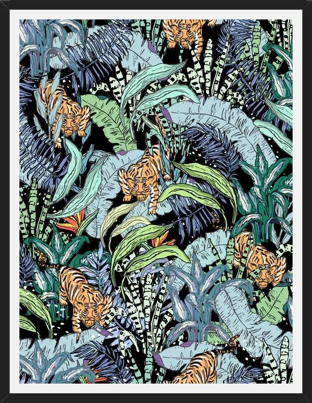 Cuadro Jungle Leopard