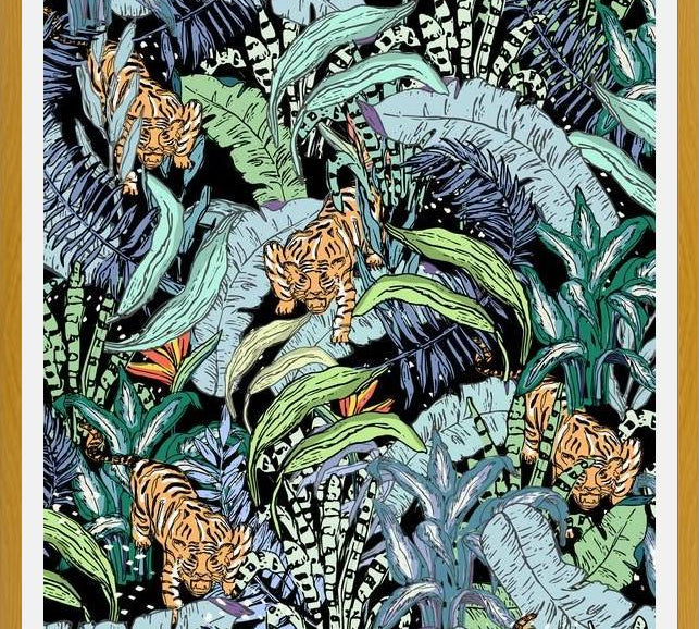 Cuadro Jungle Leopard