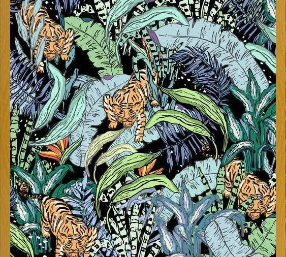 Cuadro Jungle Leopard