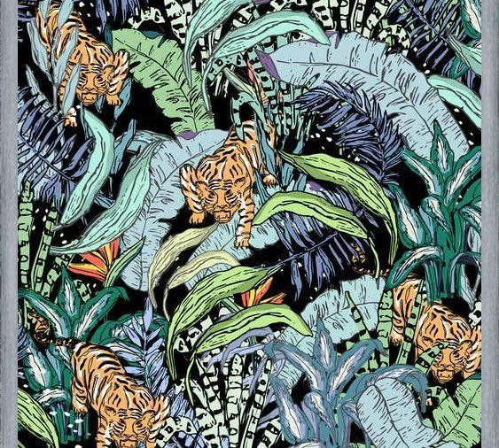 Cuadro Jungle Leopard