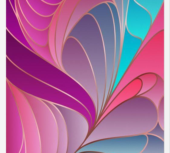 Cuadro Colorful Art Deco II