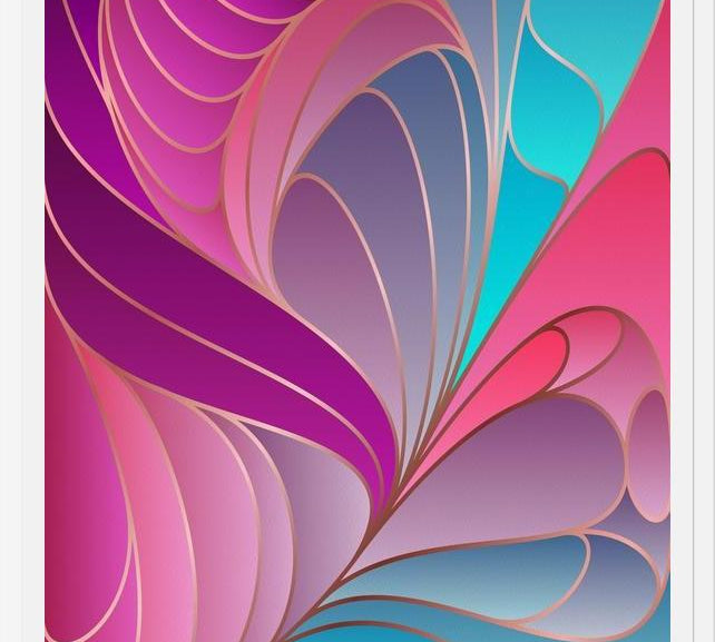 Cuadro Colorful Art Deco II
