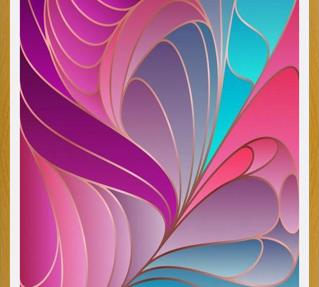 Cuadro Colorful Art Deco II