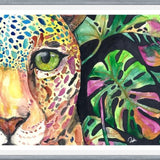 Cuadro Leopardo en la jungla