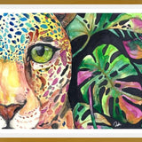 Cuadro Leopardo en la jungla