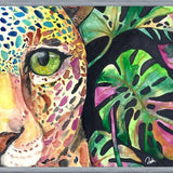 Cuadro Leopardo en la jungla