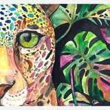 Cuadro Leopardo en la jungla
