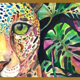 Cuadro Leopardo en la jungla